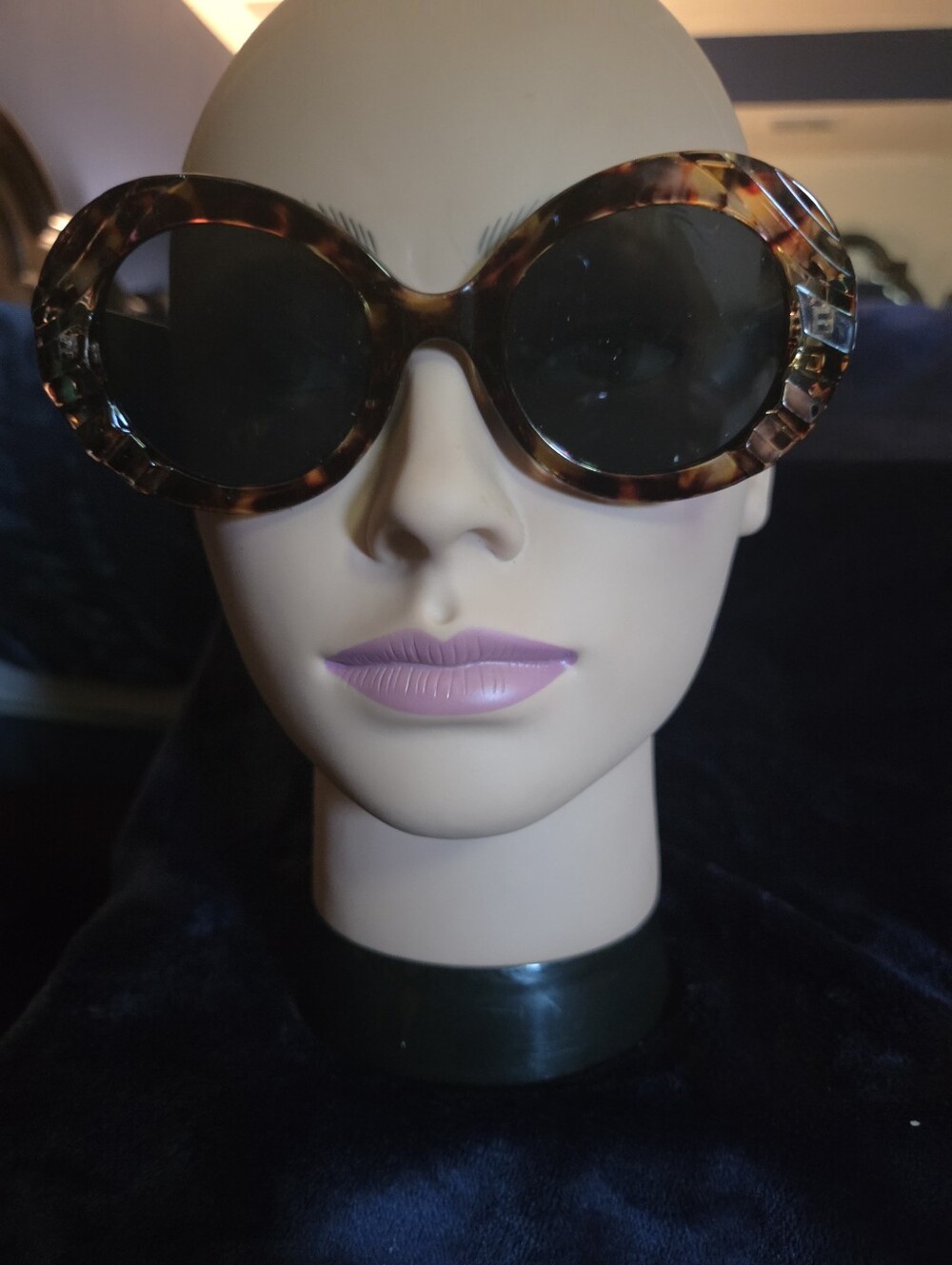 Tortoiseshell Round Women’s Sunglasses - Brown